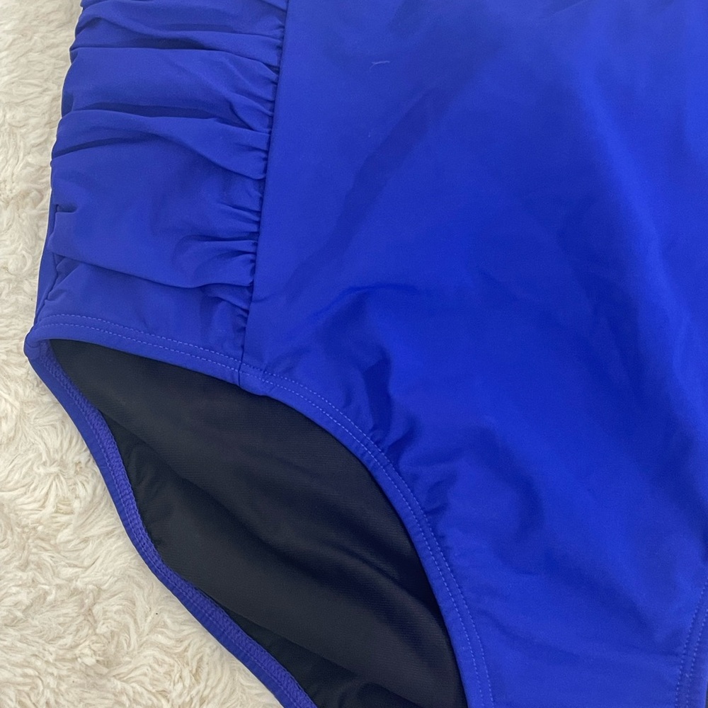 Blue High-Waisted Swim Bottom by L.l.Bean - Picture 5 of 5